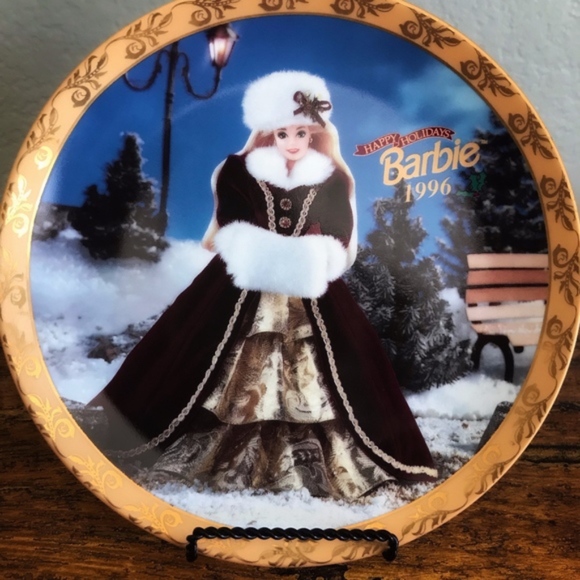 Barbie Other - Vintage Barbie 1996 HAPPY HOLIDAYS Collector Plate